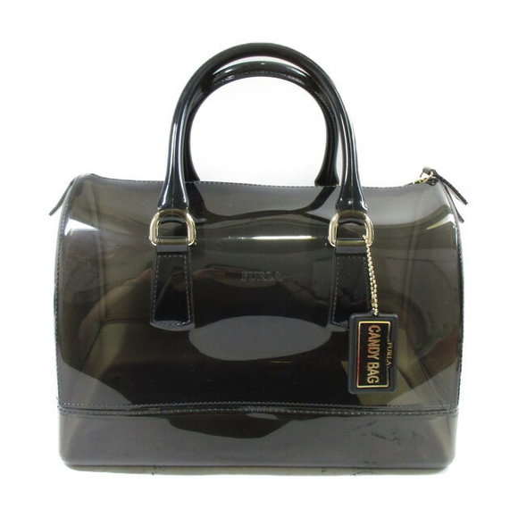 Furla Candy Boston Bag Black Handbag - Picture 3 of 10